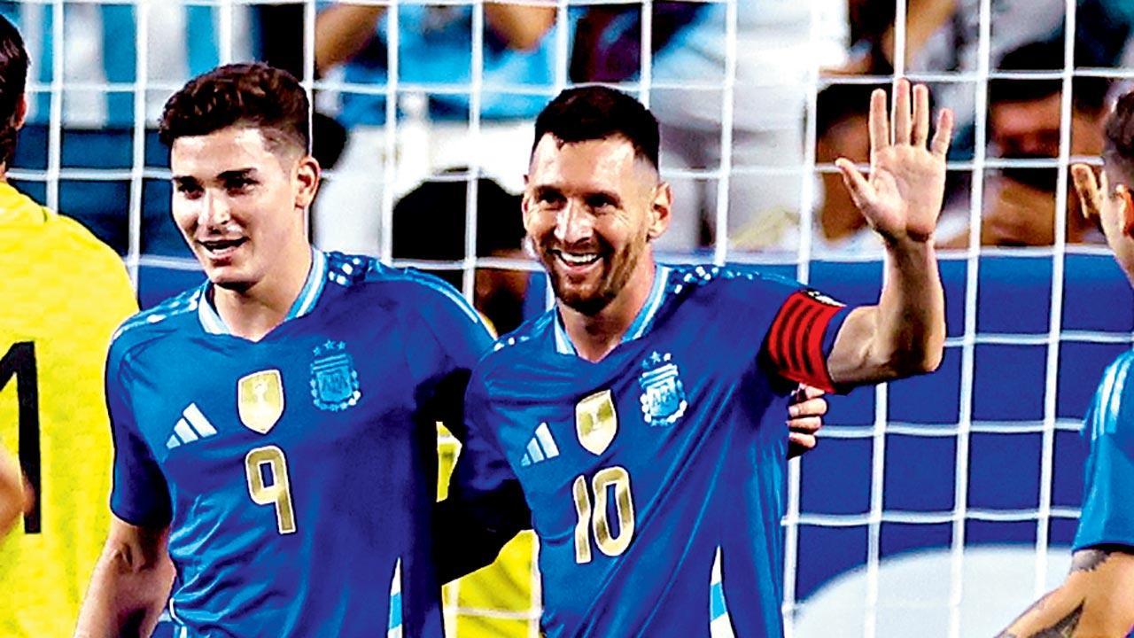 Leo Messi anotó y Argentina venció a Guatemala 4-1