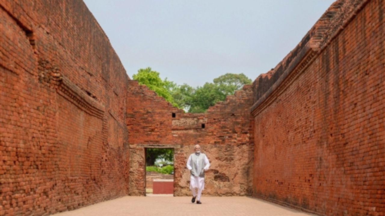 According to PM Modi, Nalanda is not just a name but a mantra that signifies the enduring nature of knowledge. 