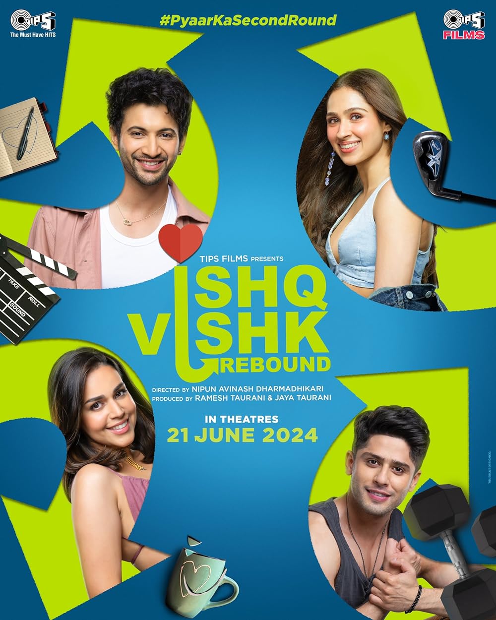 Ishq Vishk Rebound (June 21): A modern take on love, relationships, and friendships, this sequel to the 2003 cult classic.