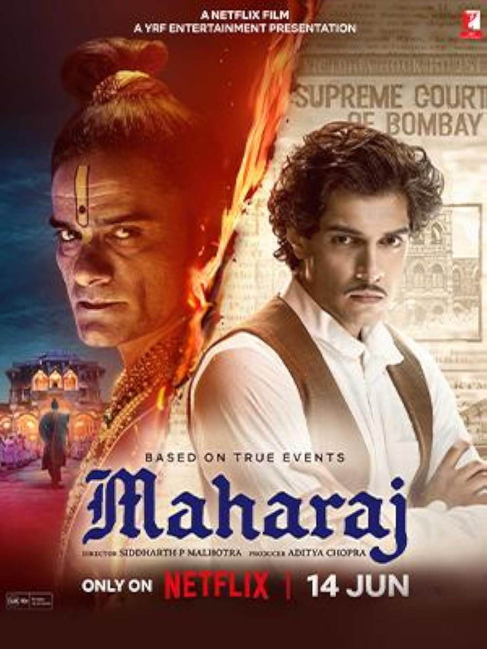 OTT Releases
Maharaj (June 14): Junaid Khan makes his debut in this historical drama about journalist and social reformer Karsandas Mulji, set in 1862 India. Coming to Netflix.