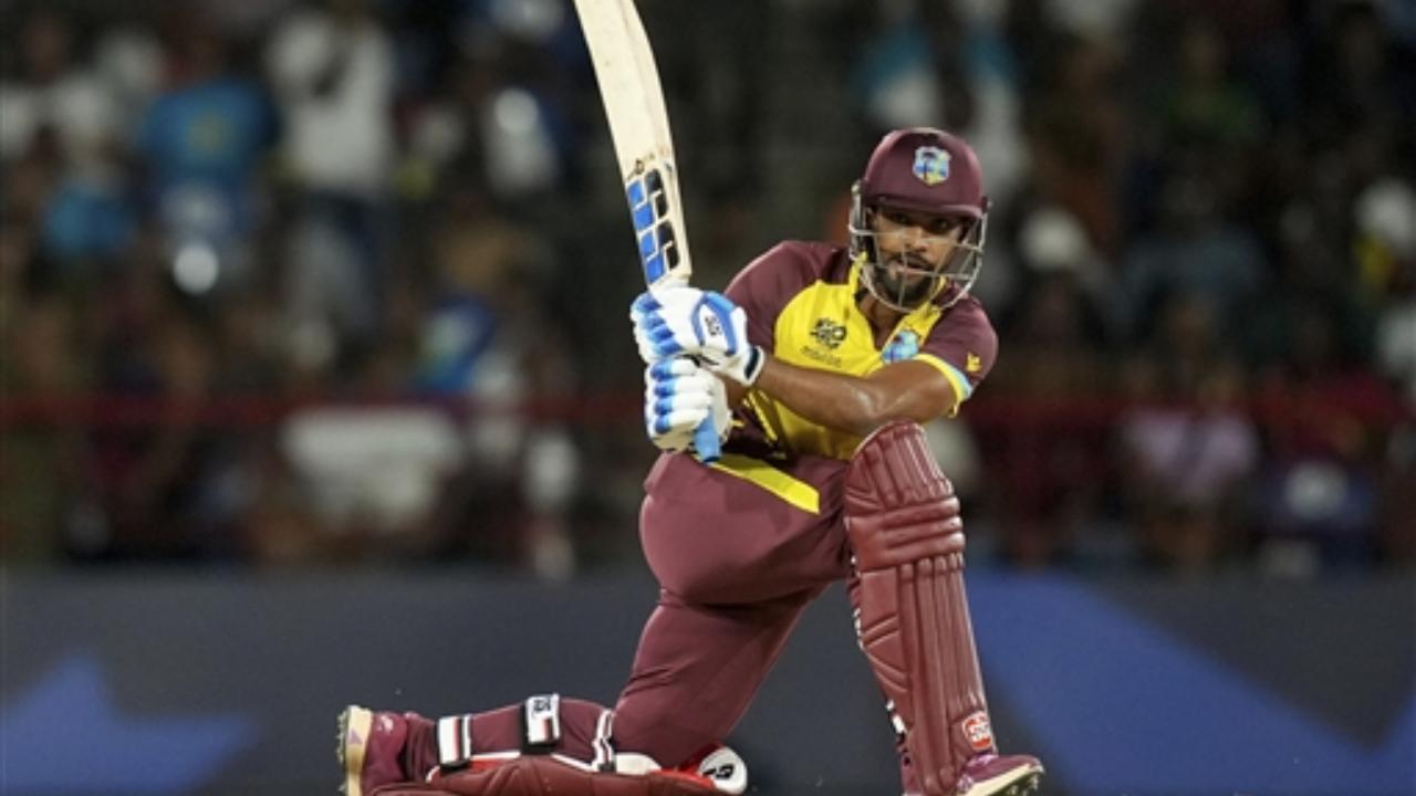 Most sixes in the T20 World Cup 2024
With 8 sixes in the innings, Nicholas Pooran is now sharing the top spot with the USA's Aaron Jones for the most sixes in the T20 World Cup 2024. Pooran and Jones, both have 13 sixes to their names