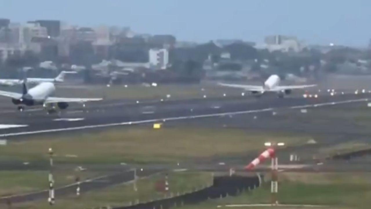 DGCA conducts probe as 2 flights land, take off within close interval on same runway at Mumbai airport