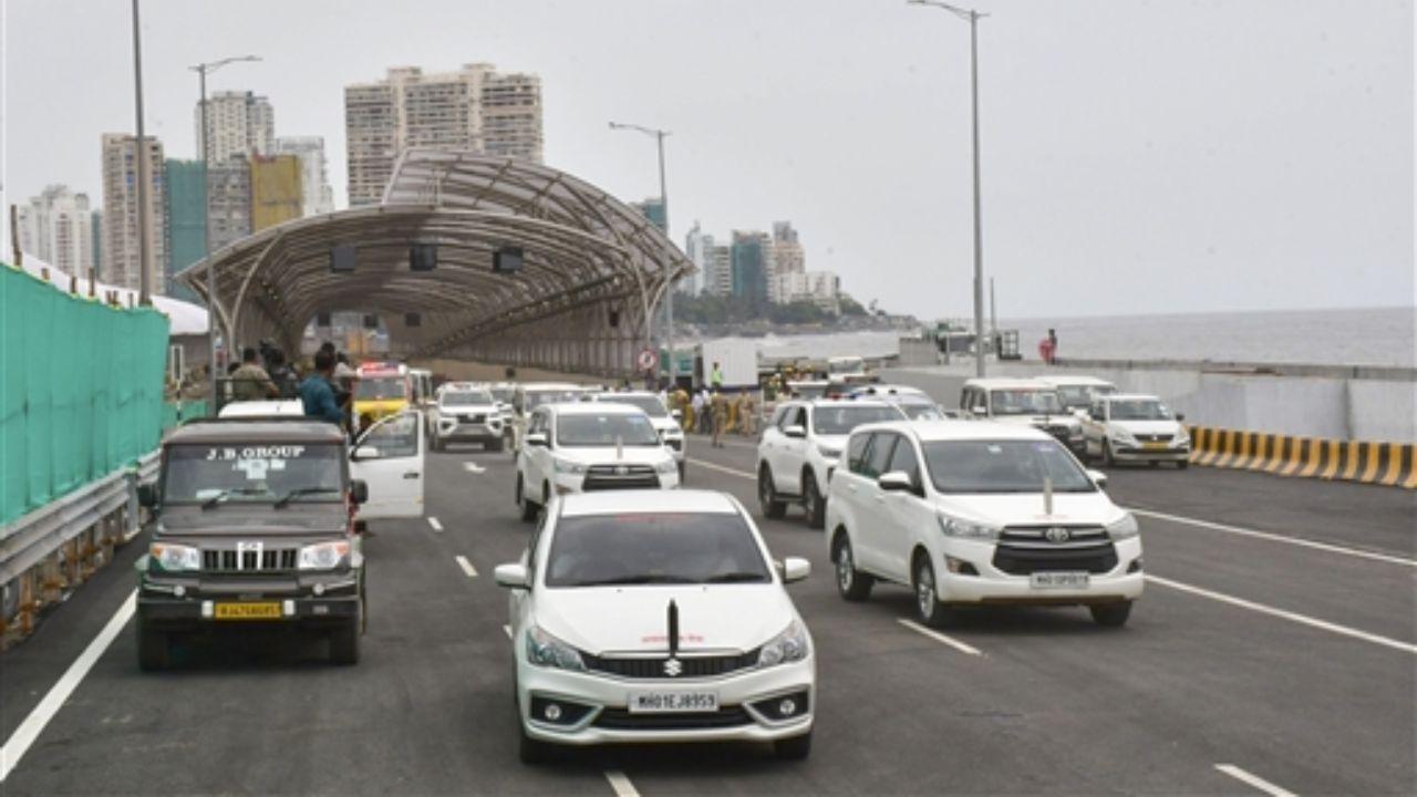 Scores of vehicles were observed entering the south-north arm of the MCR at Marine Lines and the motorists were pleasantly delighted to finish the drive to Haji Ali junction in under 8 minutes flat – a far cry from the agonising nearly one hour it took till yesterday.