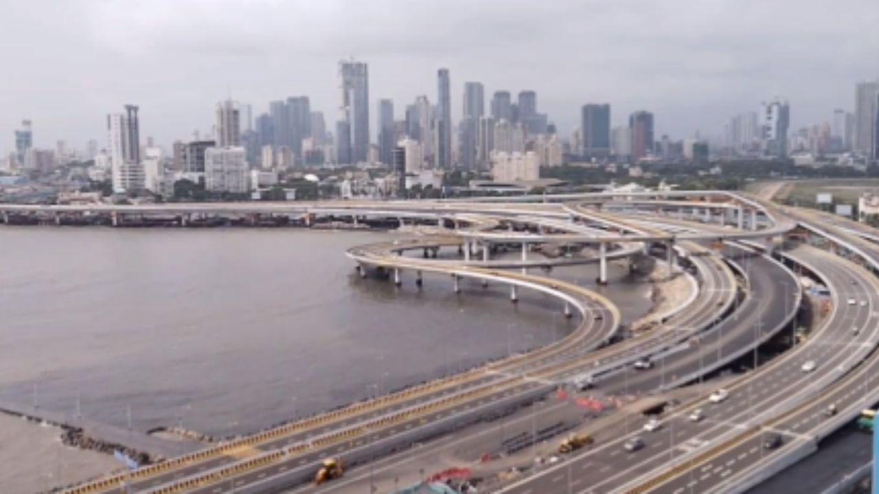Mumbai Coastal Road's southbound carriageway shall be open for traffic from 7 am to 11 pm from Monday through Friday and be closed on weekends so the remaining 10 per cent of work is completed.