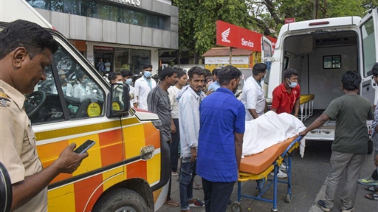 A case has been registered against the two accused under Indian Penal Code sections 286 (negligent conduct with respect to explosive substance), 304 (a) (causing the death of any person by doing any rash or negligent act) and 338 (causing grievous hurt by doing any rash or negligent act), police earlier said.