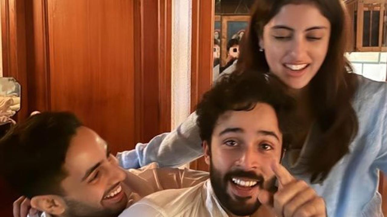 Navya Naveli leaves fans in awe as she shares cute pic with brother Agastya Nanda