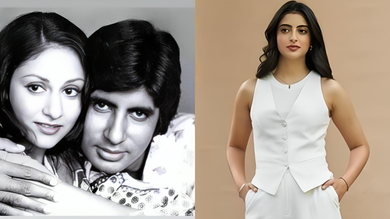 Amitabh Bachchan-Jaya Bachchan anniversary: Navya Naveli Nanda drops throwback picture to wish her nana-nani