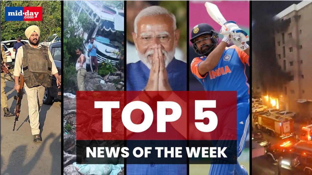 Kuwait building fire to Reasi Terror attack, here are the Top 5 News Of the Week