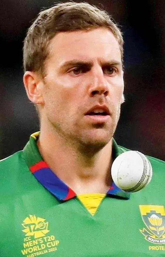 South African pacer Anrich Nortje made history on Thursday, becoming the bowler with the most wickets for his team in a single ICC T20 World Cup edition