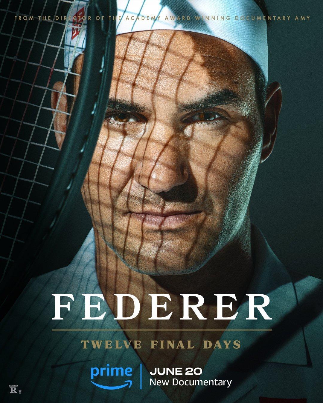 Federer: Twelve Final Days (Prime Video) – June 20This documentary captures tennis legend Roger Federer during the final phase of his illustrious career. The film provides unprecedented access to Federer’s life as he prepares for his last tournament, the 2022 Laver Cup, highlighting the emotional and vulnerable moments of his farewell to tennis.