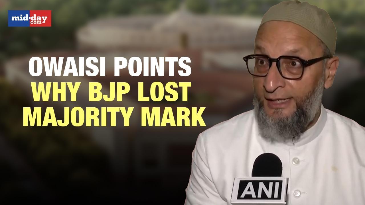 LS Election Result 2024: Owaisi's Critique On Why BJP's Lost Majority Mark