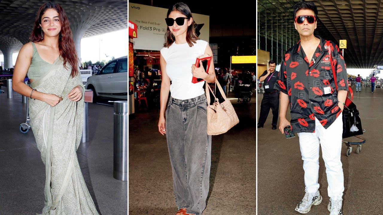Desi girl: Wamiqa Gabbi; Comfort fit: Mouni Roy; Kiss me: Karan Johar