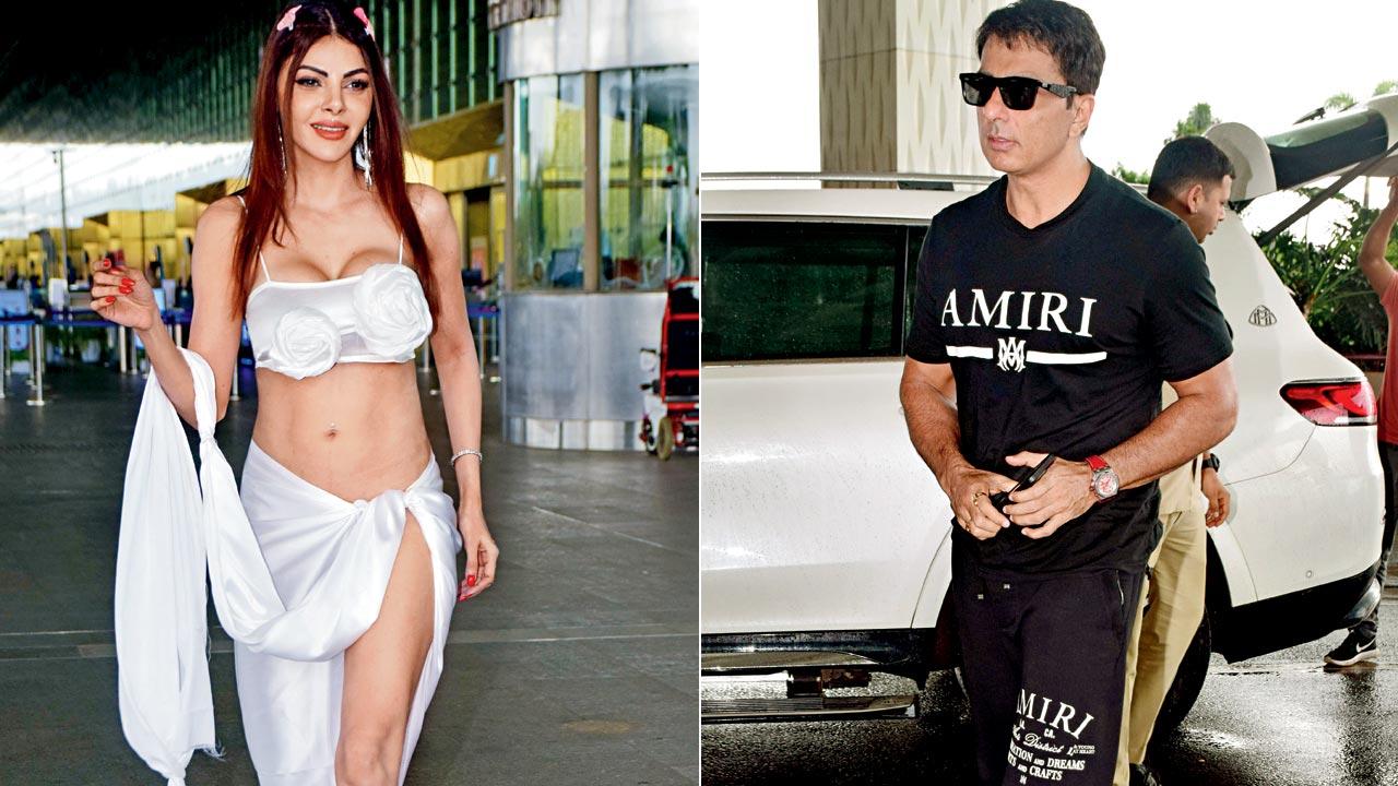 Wrong red carpet: Sherlyn Chopra; Money, money, money: Sonu Sood