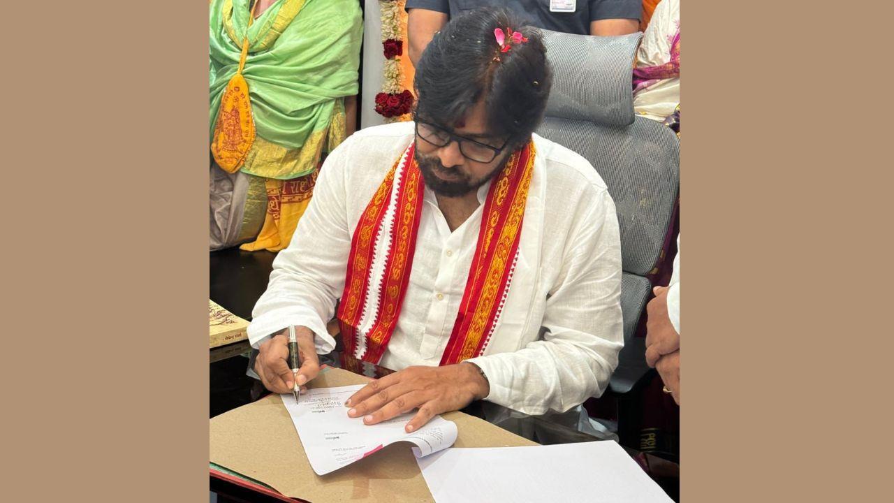Pawan Kalyan assumes charge as Andhra Pradesh Deputy CM