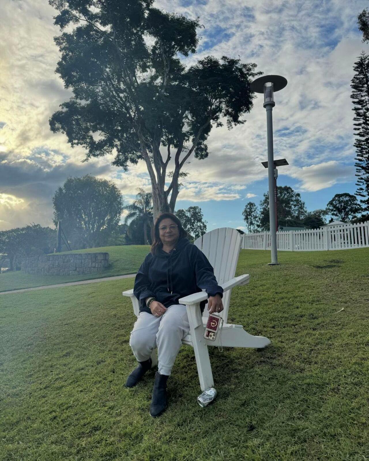 Priyanka Chopra's mother Madhu Chopra enjoys her time in Australia