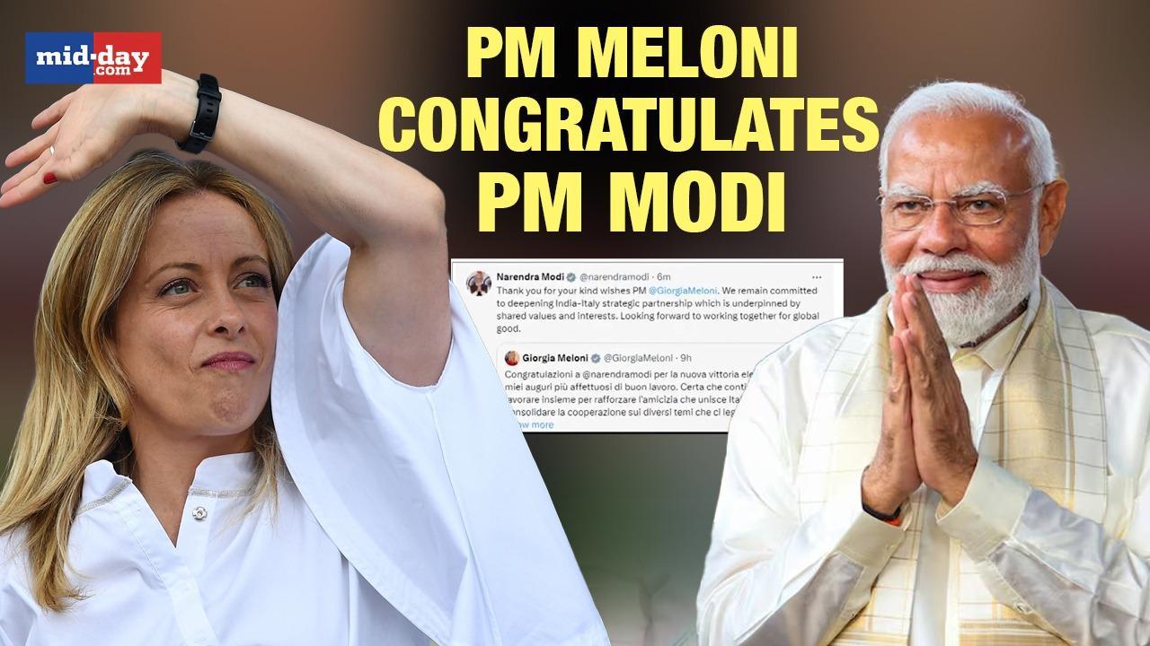 LS Election Results 2024: PM Meloni's Special Congratulation For PM Modi Win