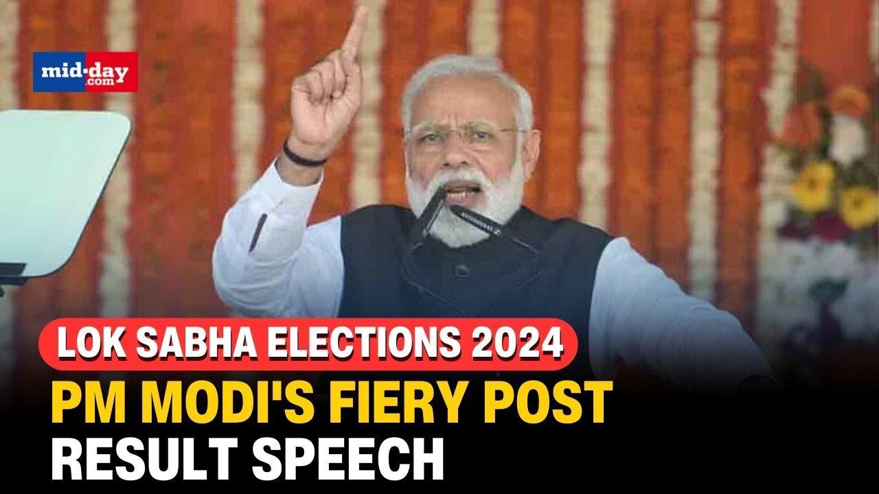 Lok Sabha Elections 2024: PM Modi addresses workers, thanks people for victory