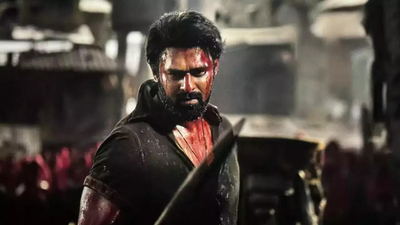 Salaar (2023):
The fate of a violently contested kingdom hangs on the fraught bond between two friends-turned-foes in this saga of power, bloodshed and betrayal. Made on a budget of Rs 250 cr, the Prashant Neel directorial earned Rs 625.6cr worldwide gross