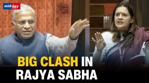 Priyanka Chaturvedi’s heated exchange with RS Dy Chairman Harivansh in RS