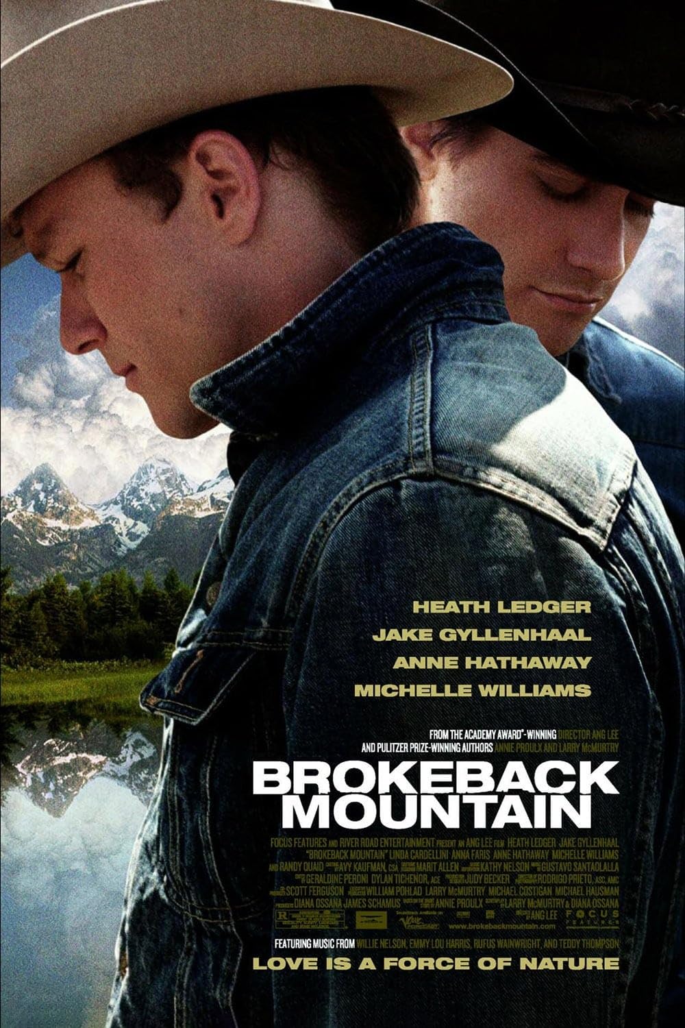 Brokeback Mountain (2005):Brokeback Mountain tells the story of two cowboys, Ennis (Heath Ledger) and Jack (Jake Gyllenhaal), who develop a deep bond while working together.