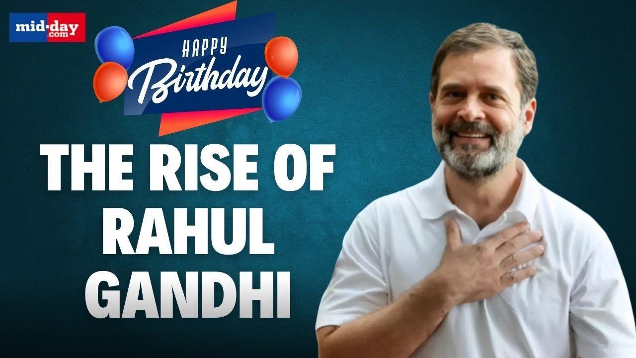 Rahul Gandhi's Birthday: Congress Leader Turns 54,  Watch His Political Journey 