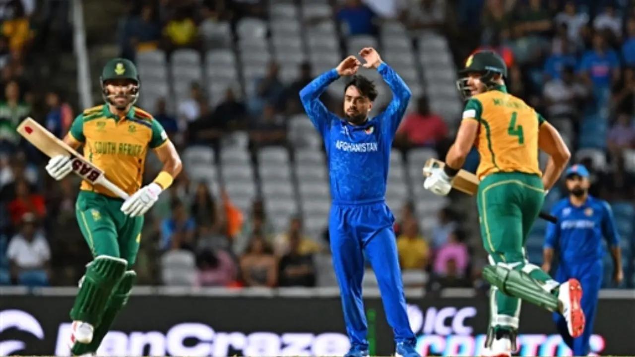 Despite losing the early wicket of Quinton, Reeza Hendricks and captain Aiden Markram stayed unbeaten on 29 and 23 runs, respectively and guided South Africa to the finals of the T20 World Cup 2024
