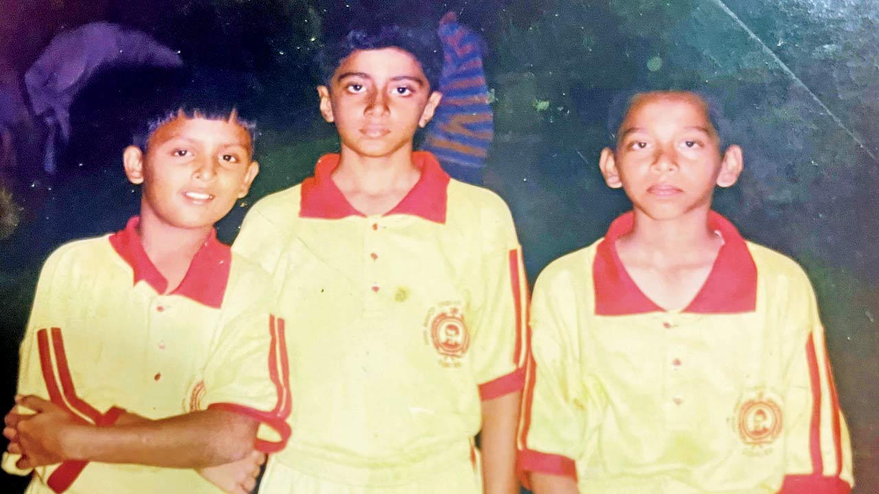 “My first-ever floodlit match. A school’s final against Don Bosco at Don Bosco, in kits provided by them”