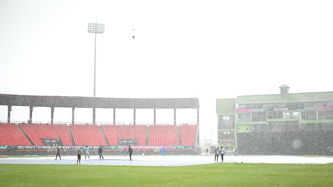 T20 World Cup 2024: India vs England semi-final toss delayed due to rain, inspection at 8:30 PM