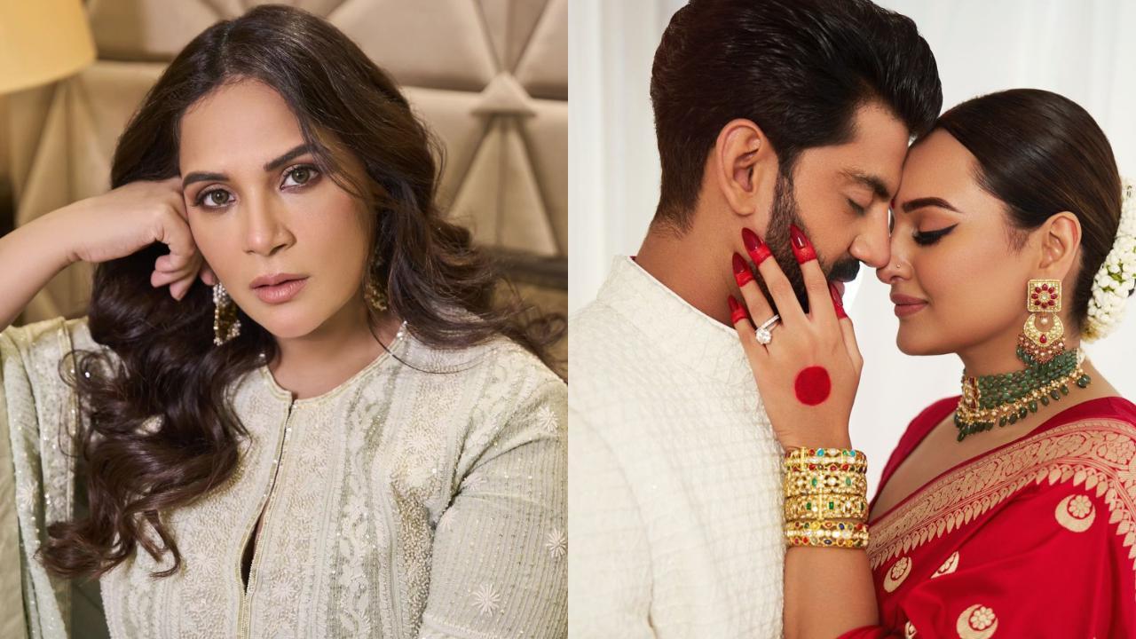 Richa Chadha slams trolls commenting on Sonakshi Sinha-Zaheer Iqbal's interfaith marriage: 'Buri nazar wale tera muh faltoo'