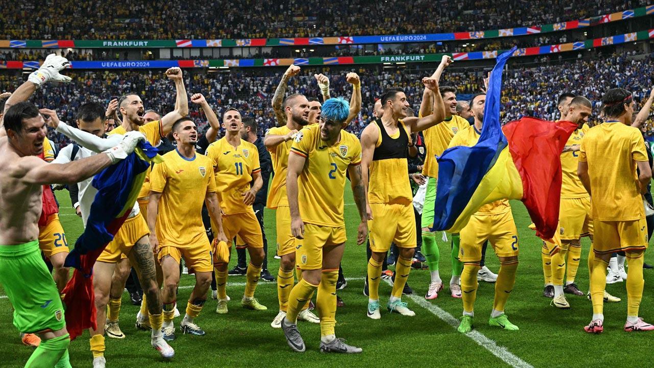 Romania, Slovakia enter last 16 after 1-1 draw
