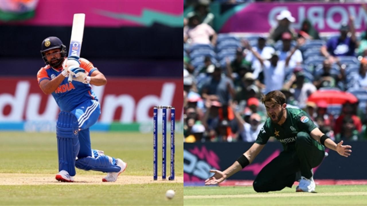 Rohit Sharma vs Shaheen Shah Afridi
Team India's captain and traditional opening batsman Rohit Sharma has played 11 T20Is against Pakistan in which he has accumulated 114 runs. The right-hander's highest score is an unbeaten 30 runs against the arch-rivals. The star Indian opener will clash with Pakistan's lead pacer Shaheen Shah Afridi. Featuring in two matches, the 