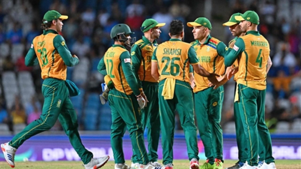 South African cricket team (Pic: AFP)