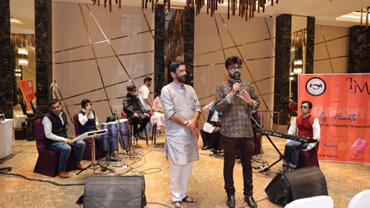 Harmony of Hearts: A Concert by Visually Impaired Artists Captivates Thane