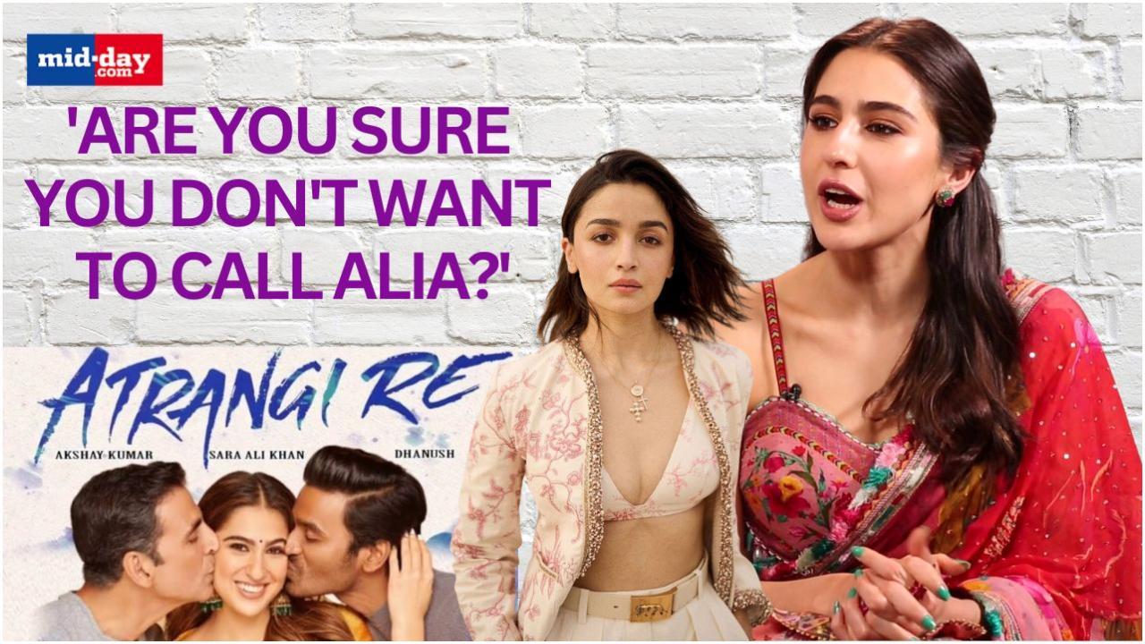 Sara Ali Khan recalls first reaction on being offered 'Atrangi Re'