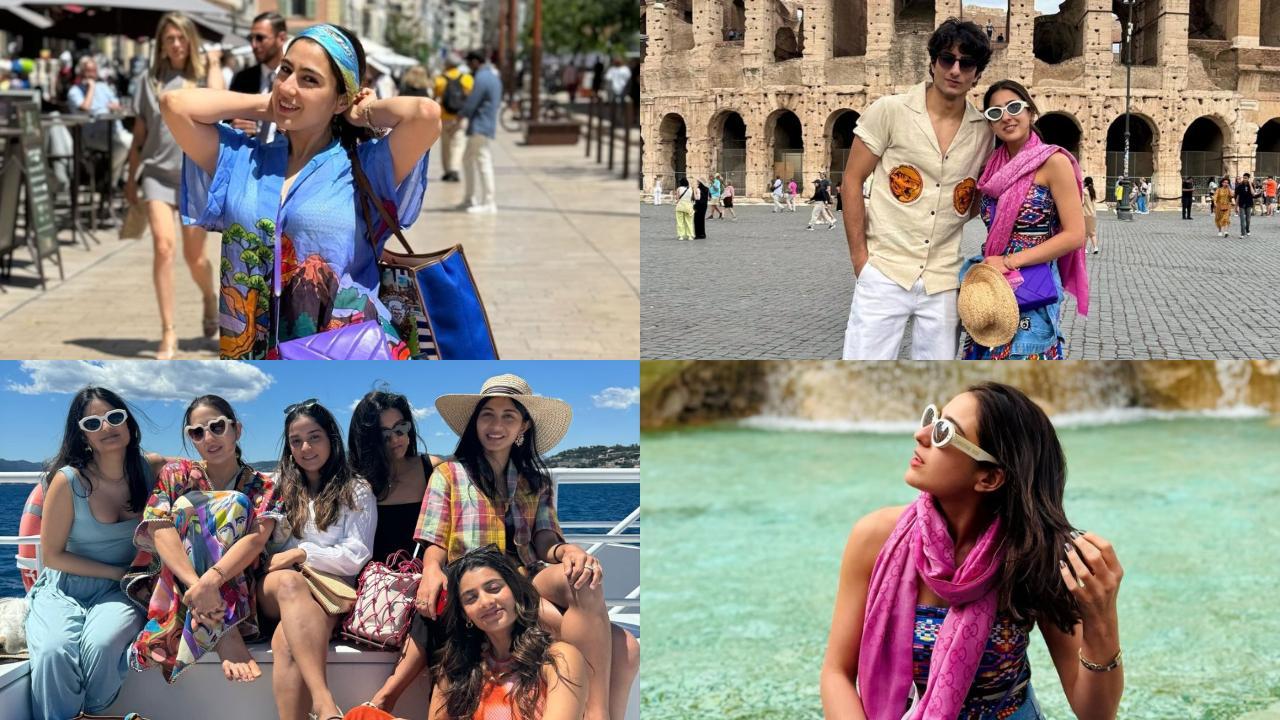 Sara Ali Khan shares stunning pictures from Italy amid Anant-Radhika's pre-wedding
