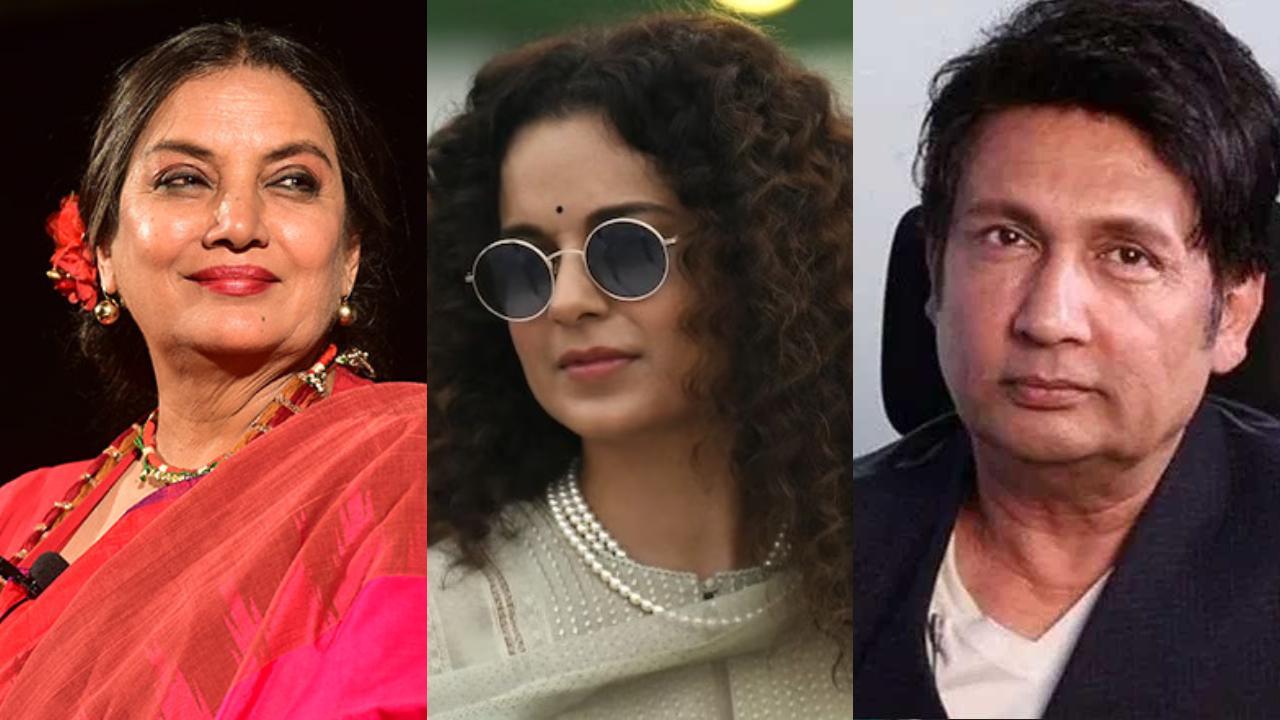 Shabana Azmi, Shekhar Suman condemn Kangana Ranaut slap incident