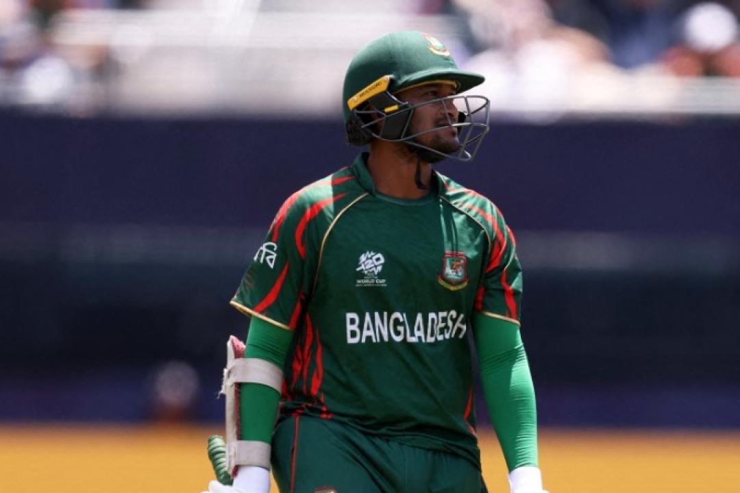 Shakib finds form as Bangladesh post 159 for five against Netherlands