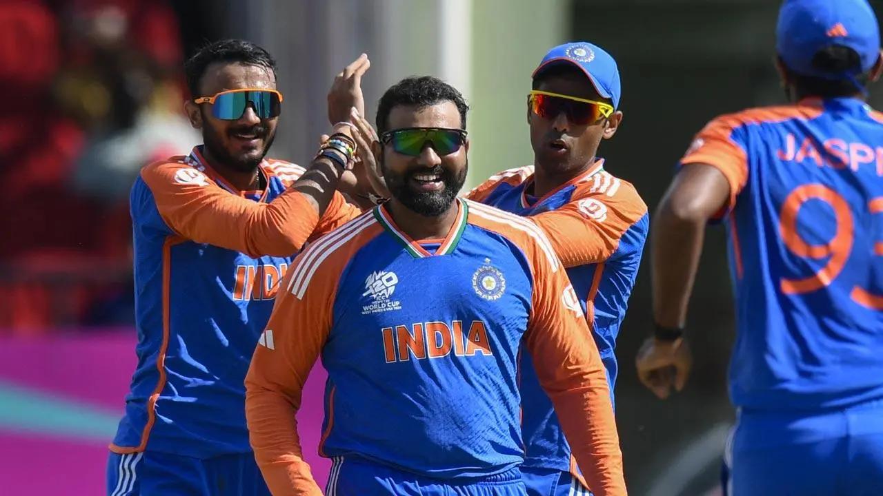 In the semi-final against England, Rohit smoked 57 runs including 6 fours and 2 sixes, Suryakumar also scored 47 runs as the side managed to post 171 runs on board. None of the English batsmen was able to score big runs as spin-duo Axar Patel and Kuldeep Yadav shared the tally of six wickets between them. The Blues won the match against England by 68 runs