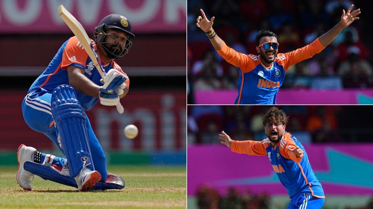 T20 World Cup 2024: Rohit, Axar, Kuldeep excel as India outclass England, set up title clash with SA