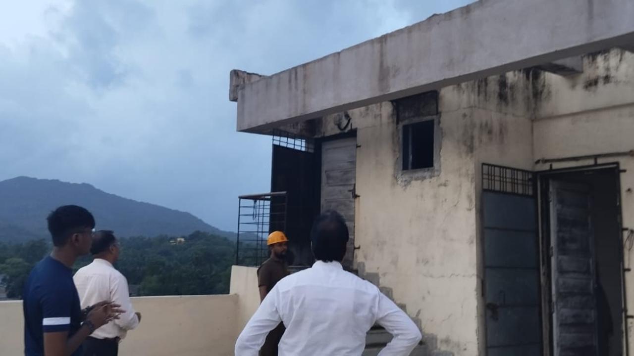The incident caused significant damage to two adjacent houses, the officials said