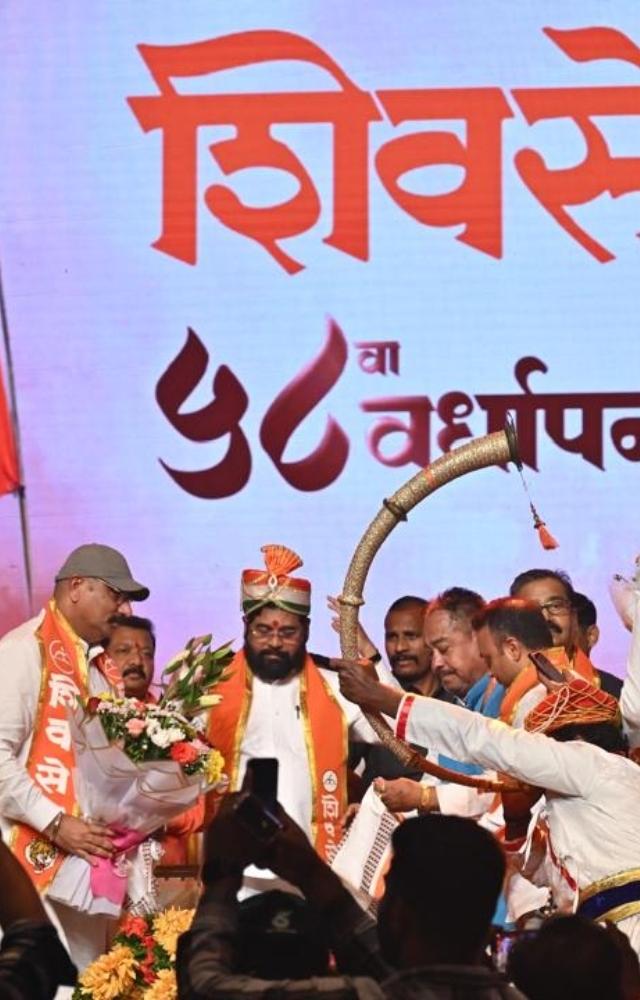 You discarded Balasaheb Thackeray`s ideology for vote bank politics, CM Shinde said while targeting Uddhav Thackeray
