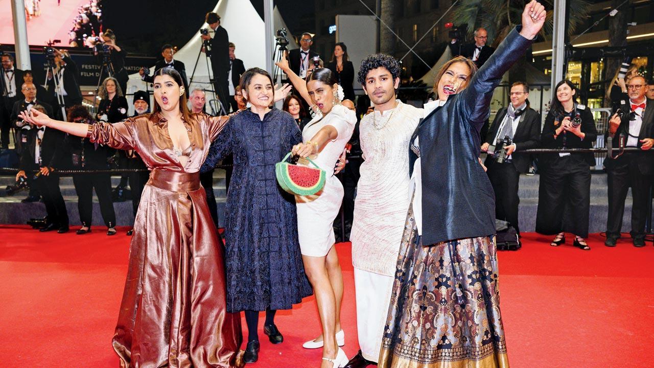 Who won the Cannes red carpet?