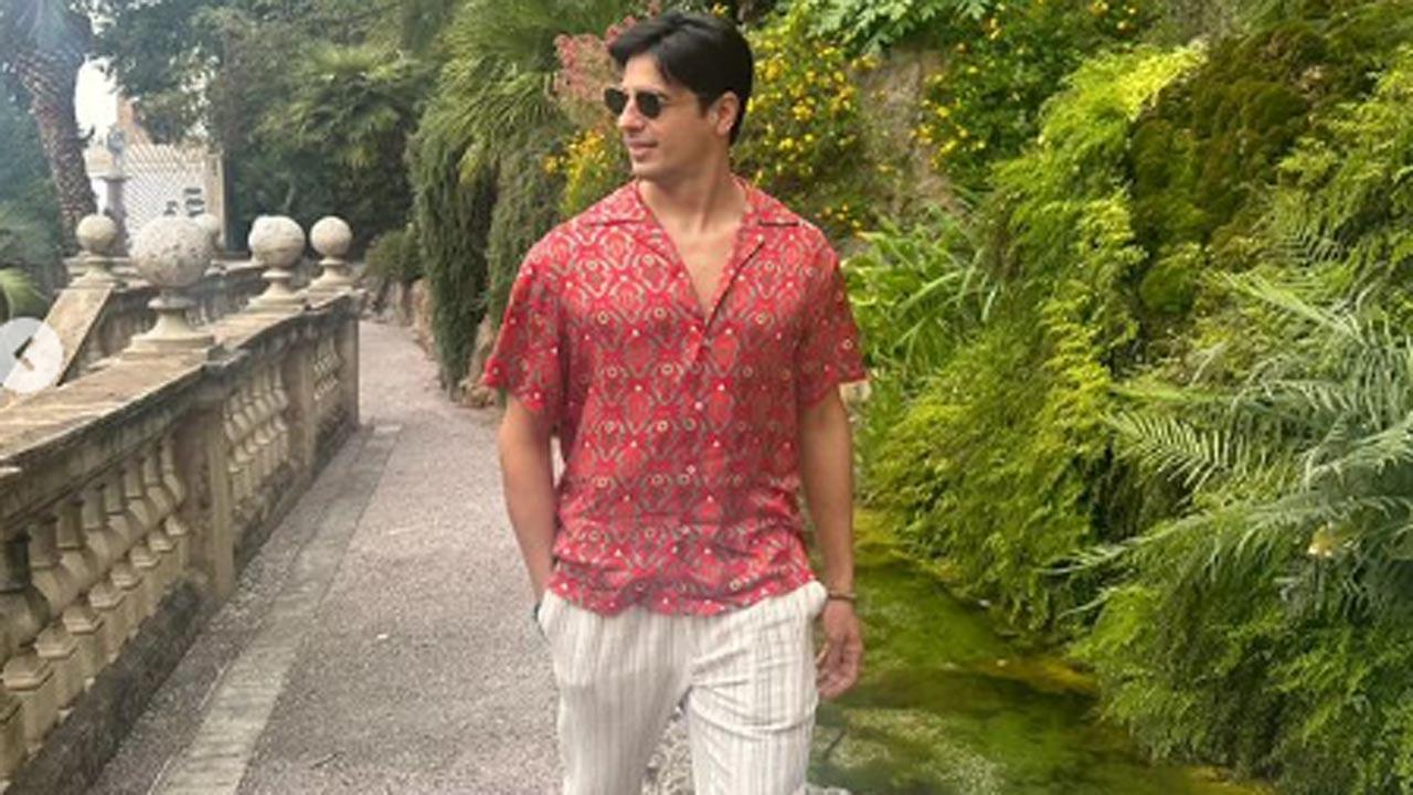 Sidharth Malhotra rocks summer look in new pics from his European vacation