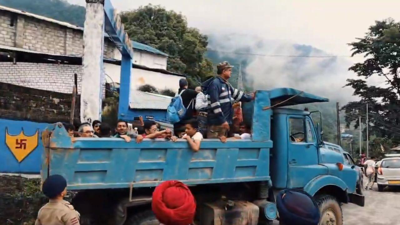 The situation became grave after the collapse of the newly constructed suspension bridge at Sanklang as it was the main connection to North Sikkim and Dzongu, they said.