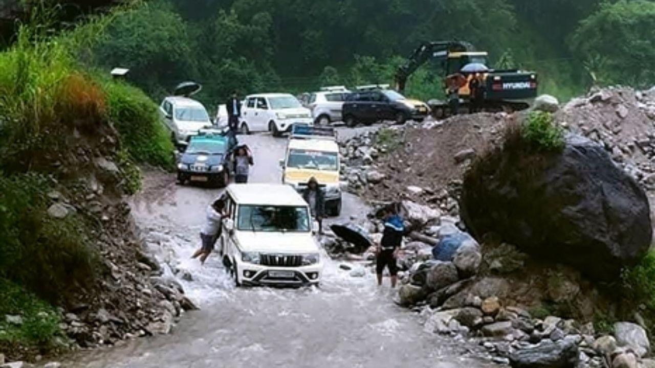 Over 200 tourists have been evacuated while around 1,000 are still stranded in Lachung in Sikkim's landslide-hit Mangan district.