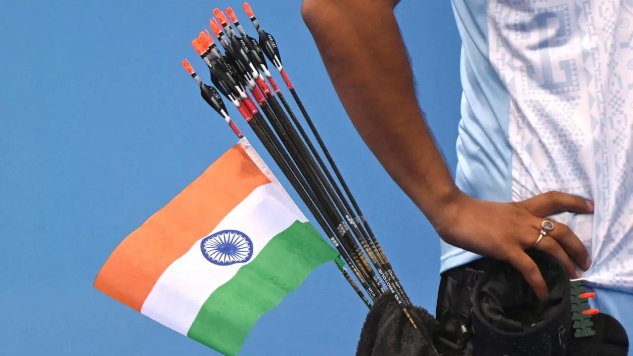 Indian compound women's archery team of Jyothi Surekha Vennam, Aditi Swami and Parneet Kaur continued their imperious form this season, securing a hattrick of Archery World Cup Stage 3 gold medals with a win over Estonia in the third stage of the event