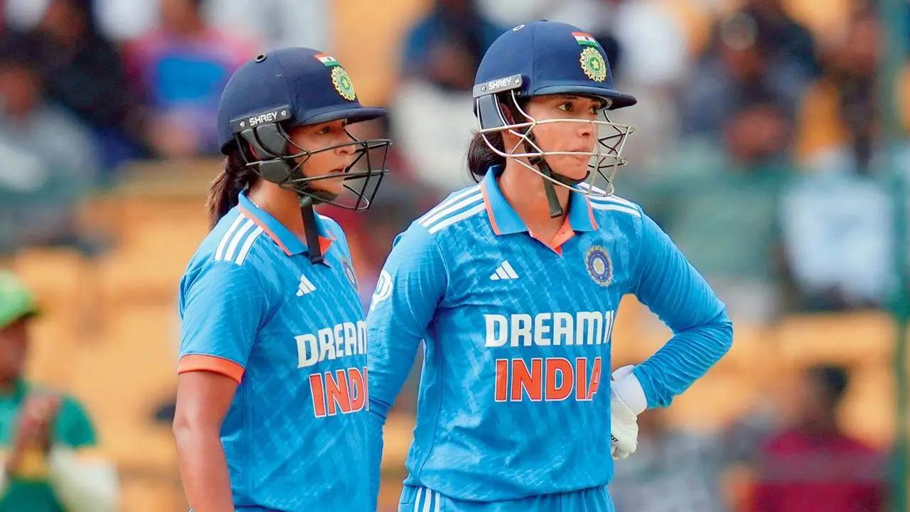 Spectacular hundreds from Smriti Mandhana and Harmanpreet Kaur helped Indian Women's cricket team to take a lead by 2-0 in the three-match ODI series against South Africa