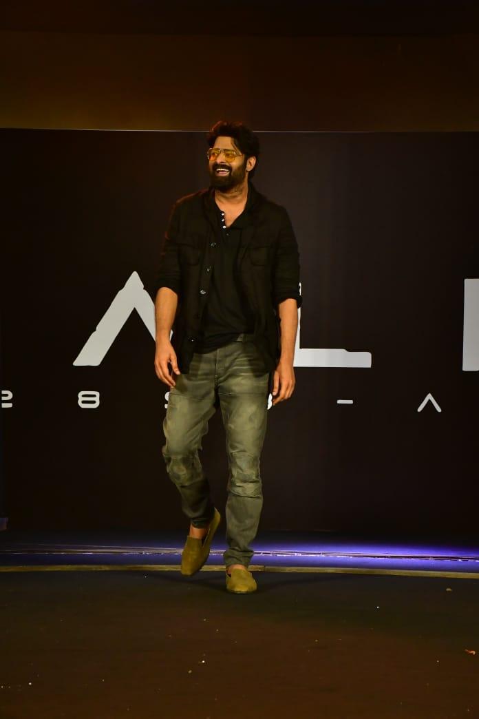 In the movie, Prabhas will dominate the screen with his power-packed action and undeniable chemistry with the futuristic vehicle and his trusted best friend ‘Bujji’.