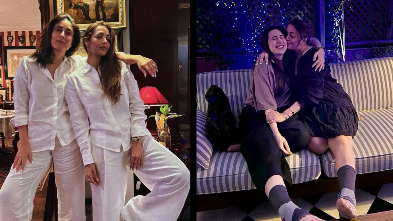 Kareena Kapoor gives glimpse of evening with 'soul sisters' Malaika Arora, Karisma Kapoor and Amrita Arora