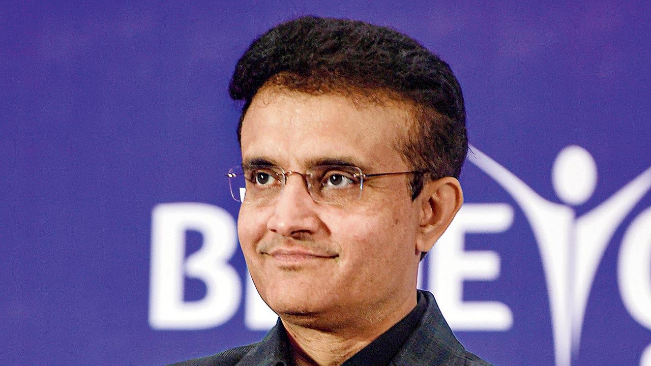 Sourav Ganguly. Pic/PTI